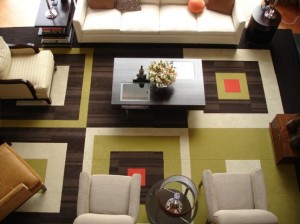 Square patterned Carpets