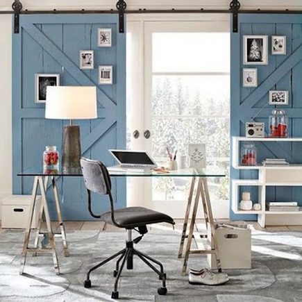 Awesome Blue Working Area