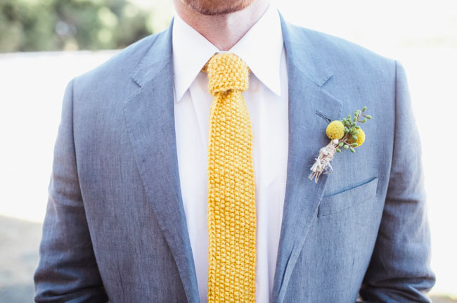 Knitted Wedding Tie For Groom