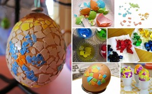 Mosaic Egg Decoration